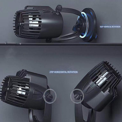 ZHIYANG Aquarium Fish Tank Wave Pump, US Plug 110V(ZY-800M Black) - Air Pumps by buy2fix | Online Shopping UK | buy2fix