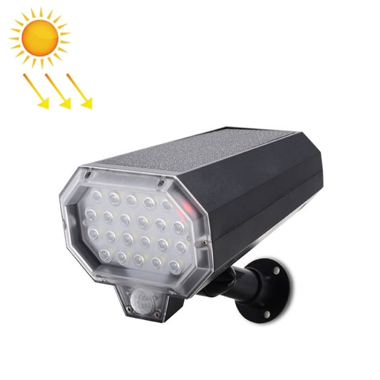 F1 Solar LED Sensor Rotate Wall Light Simulation Monitoring - Solar Lights by buy2fix | Online Shopping UK | buy2fix