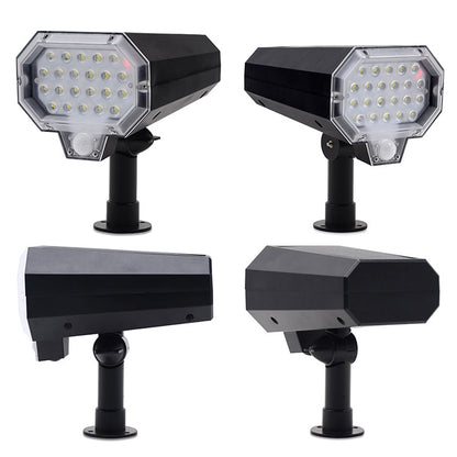 F1 Solar LED Sensor Rotate Wall Light Simulation Monitoring by buy2fix