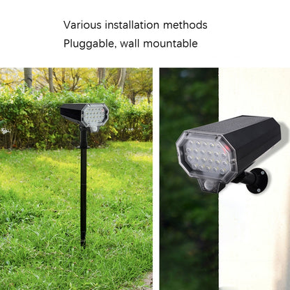F1 Solar LED Sensor Rotate Wall Light Simulation Monitoring by buy2fix