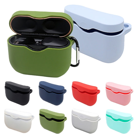 2 PCS Bluetooth Earphone Silicone Protective Cover with Hook For Sony WF-1000XM3(Transparent) by buy2fix