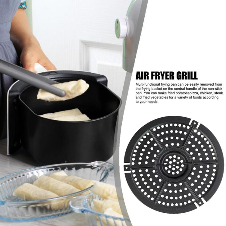 15.5cm Air Fryer Cooking Divider For Fryer Frying Board Steaming Board Grill Pan - Baking mat & Bakewares by buy2fix | Online Shopping UK | buy2fix