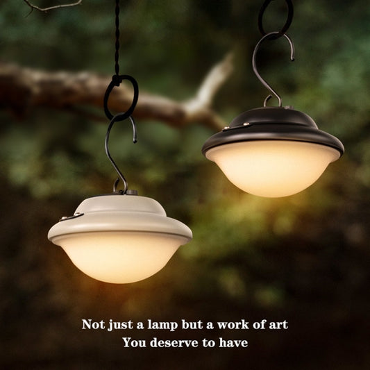 Outdoor Portable Hanging USB Charging Camping Light(Beige) by buy2fix
