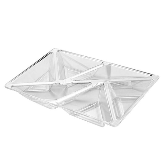 6 In 1 Multifunctional Compartmental Fruit Tray, Style: Transparent by buy2fix