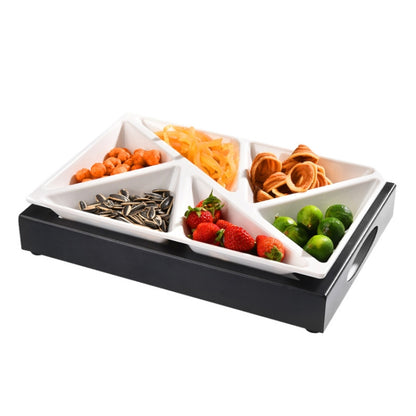 6 In 1 Multifunctional Compartmental Fruit Tray, Style: Base - Cutlery Sets by buy2fix | Online Shopping UK | buy2fix