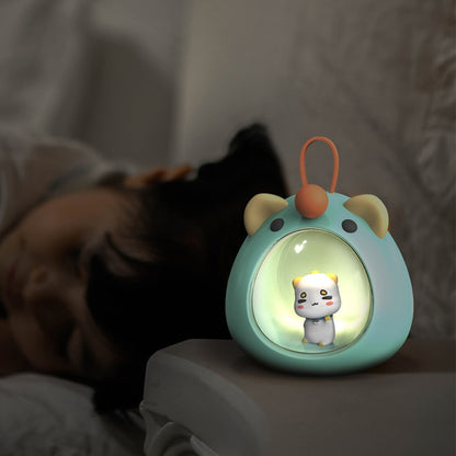 USB Bluetooth Audio Bedroom Atmosphere Cartoon Night Light, Style: Bluetooth Type (Cherry Pink) - Night Lights by buy2fix | Online Shopping UK | buy2fix