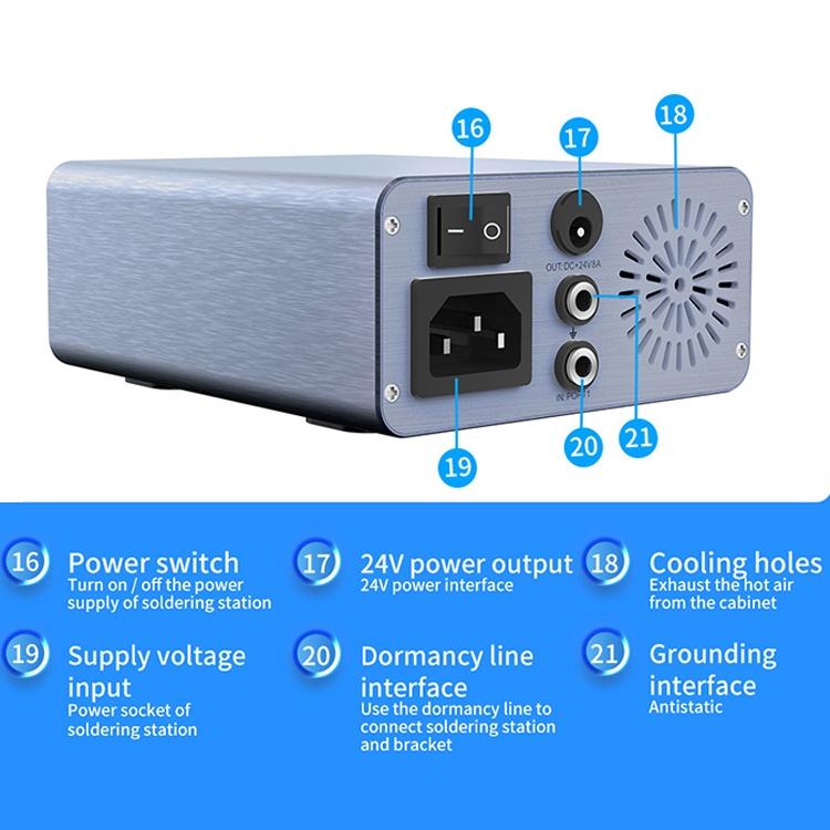 AIXUN T3A Soldering Station+T245 Welding Pen Precision Repair Welding Tool Set(US Plug) by buy2fix