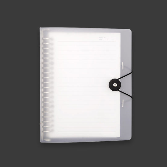 Transparent Matte PP Soft Shell Cover Hand Accountive Page, Style: A5 Horizontal Core