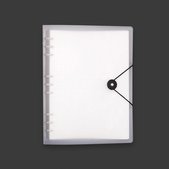 Transparent Matte PP Soft Shell Cover Hand Accountive Page, Style: B5 Point Array Core
