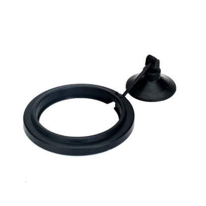 10 PCS Aquarium Fish Food Feeder, Specification: Thin Black Round - Feeders by buy2fix | Online Shopping UK | buy2fix