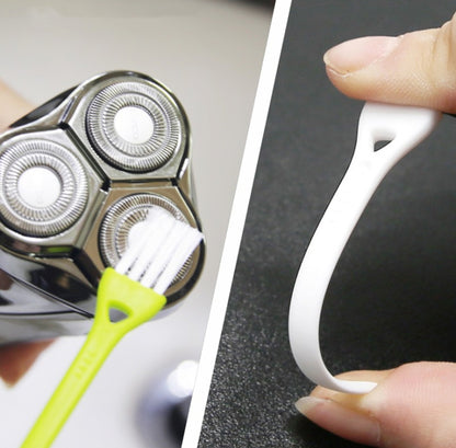 50 PCS Razor Brush Crevice Cleaning Brush Groove Brush Mini Small Brush(Random Color Delivery) - Shavers Parts by buy2fix | Online Shopping UK | buy2fix