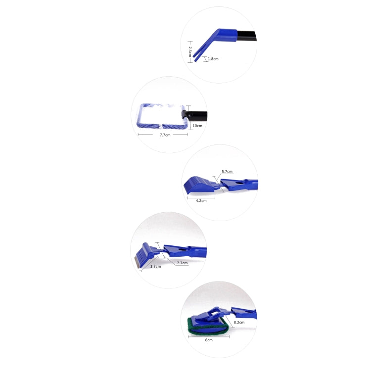 Fish Tank Aquarium 5-in-1 Cleaning Tool Set - Cleaning Tools by buy2fix | Online Shopping UK | buy2fix
