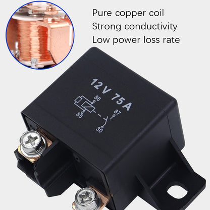 75A 24V 033200250 Forklift Relay Excavator Start Relay, Rated voltage: 24V - Relays by buy2fix | Online Shopping UK | buy2fix