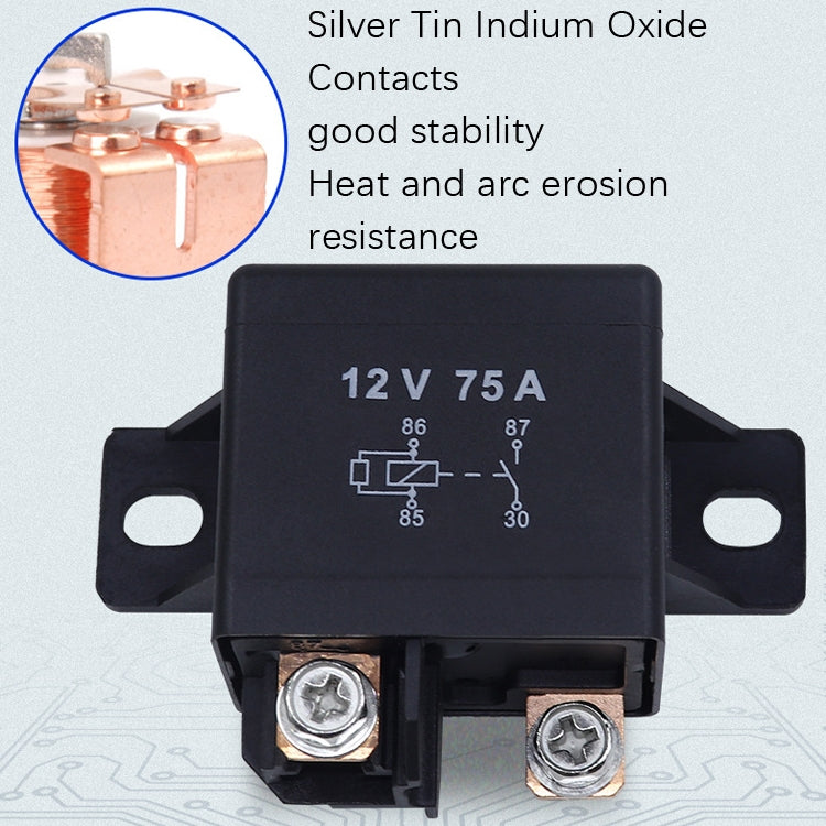 75A 24V 033200250 Forklift Relay Excavator Start Relay, Rated voltage: 24V - Relays by buy2fix | Online Shopping UK | buy2fix