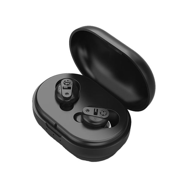 Old People Voice Amplifier Sound Collector Hearing Aid(Black) by buy2fix