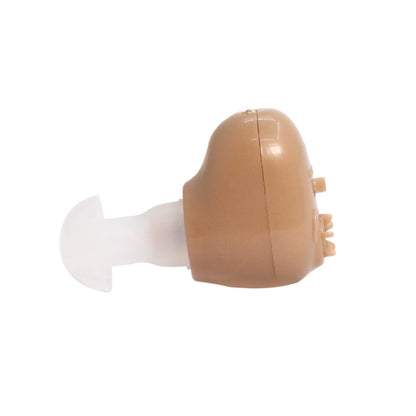 Elderly Sound Amplifier Portable Ear Canal Rechargeable Hearing Aid, Specification: EU Plug(Skin Color) - Hearing Aids by buy2fix | Online Shopping UK | buy2fix