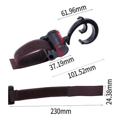 Stroller Paste Hook Car Rear Hook(Paste Hook Rose Red) - Strollers Accessories by buy2fix | Online Shopping UK | buy2fix