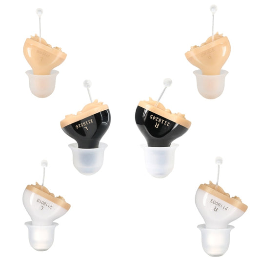 Battery Type Digital Noise Reduction Hearing Aid Elderly Sound Amplifier(Black Left Ear) by buy2fix