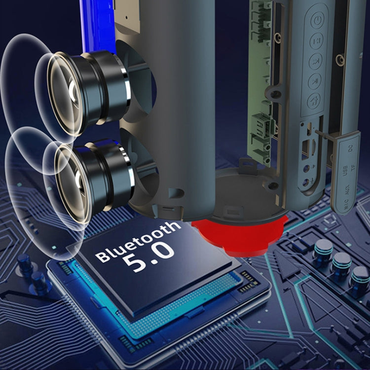 HY01 20W Outdoor Waterproof Stereo Sound Bluetooth Speaker(Black) - Waterproof Speaker by buy2fix | Online Shopping UK | buy2fix