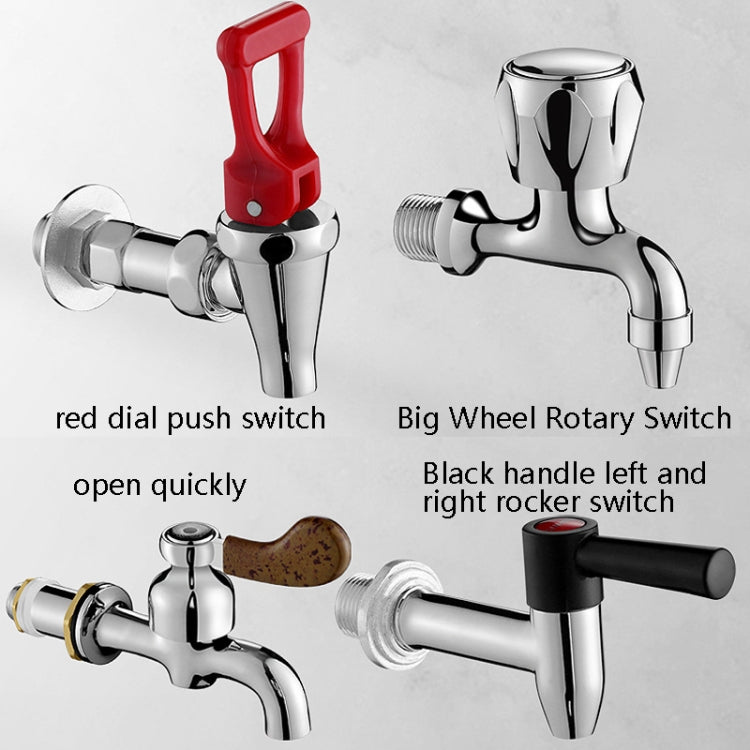 Insulation Bucket Faucet Accessories Milk Tea Water Mouth, Style: Pressing Switch 3 Points - Faucets & Accessories by buy2fix | Online Shopping UK | buy2fix