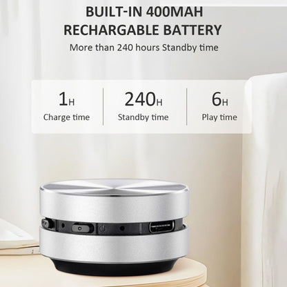 DuraMOBI Hummingbird Black Technology Bone Conduction Wireless Speaker Portable Small Audio(Black) - Desktop Speaker by DuraMOBI | Online Shopping UK | buy2fix