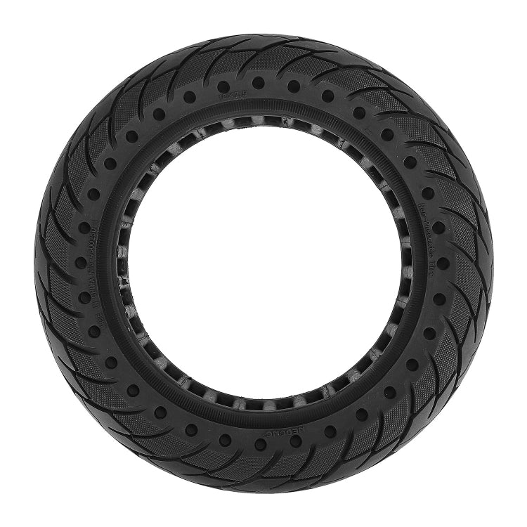 10 Inch Soid Tire Shock Absoption Tubeless Honeycomb Tyre for Ninebot Max G30 by buy2fix