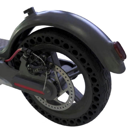 6.5x1.85 Solid Tire Honeycomb Tire Electric Scooter Tire,Specification: With Plastic Wheel by buy2fix