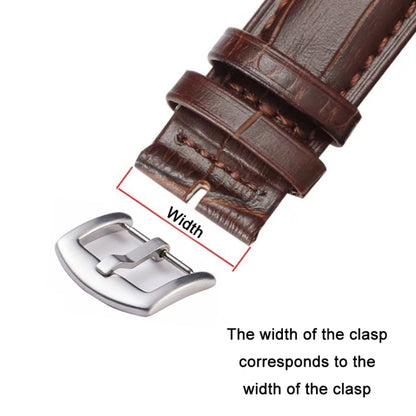 3 PCS 316L Stainless Steel Watch Buckle Watch Accessories, Color: 20mm Silver - Watch Parts & Tools by buy2fix | Online Shopping UK | buy2fix