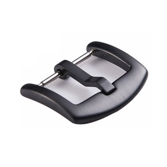 3 PCS 316L Stainless Steel Watch Buckle Watch Accessories, Color: 20mm IP Black