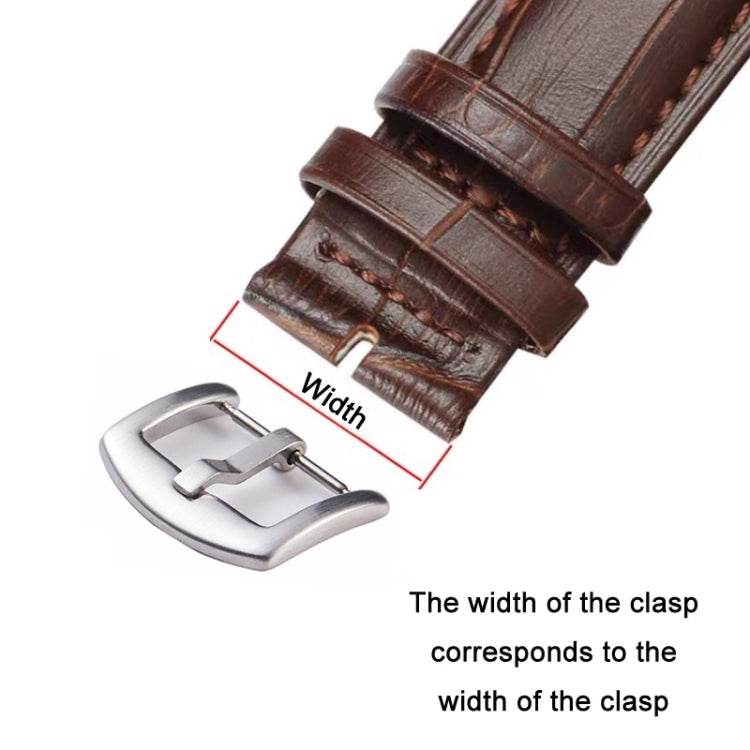 3 PCS 316L Stainless Steel Watch Buckle Watch Accessories, Color: 22mm Silver - Watch Parts & Tools by buy2fix | Online Shopping UK | buy2fix