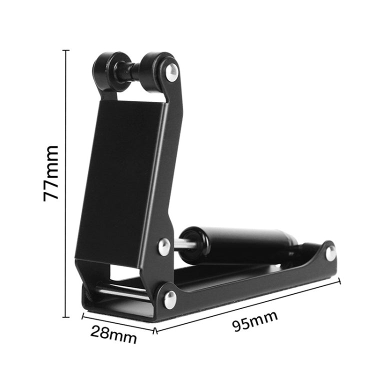MA003 Alloy Piano Cover Descender Piano Accessories(Black) - Keyboard Accessories by buy2fix | Online Shopping UK | buy2fix