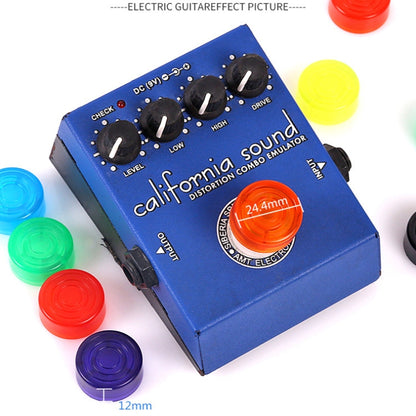 10 PCS JT1808 Electric Guitar Tuner Pedal Cap(Purple) - Guitar Tuner Accessories by buy2fix | Online Shopping UK | buy2fix