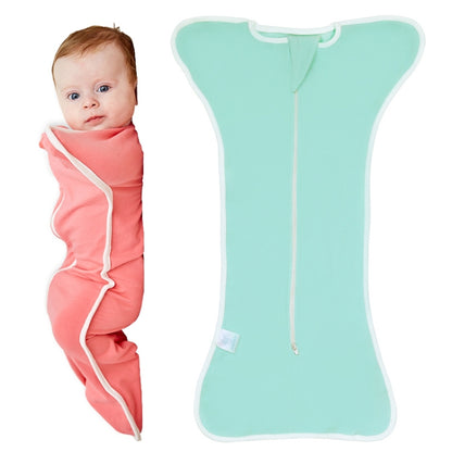 Insular Baby Cotton Quilt Newborn Swaddle Sleeping Bag Blanket, Size: 60cm For 0-3 Months(Green) - Sleeping Bag by Insular | Online Shopping UK | buy2fix