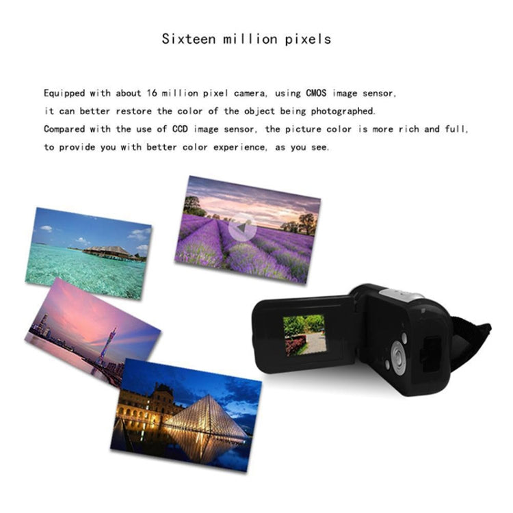 16 Million Pixel Digital Camera Photograph Video DV(Black) by buy2fix
