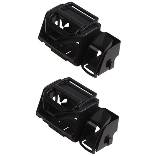 2 PCS SD-1012 Car Multifunctional Drink Holder Garbage Box(Black)
