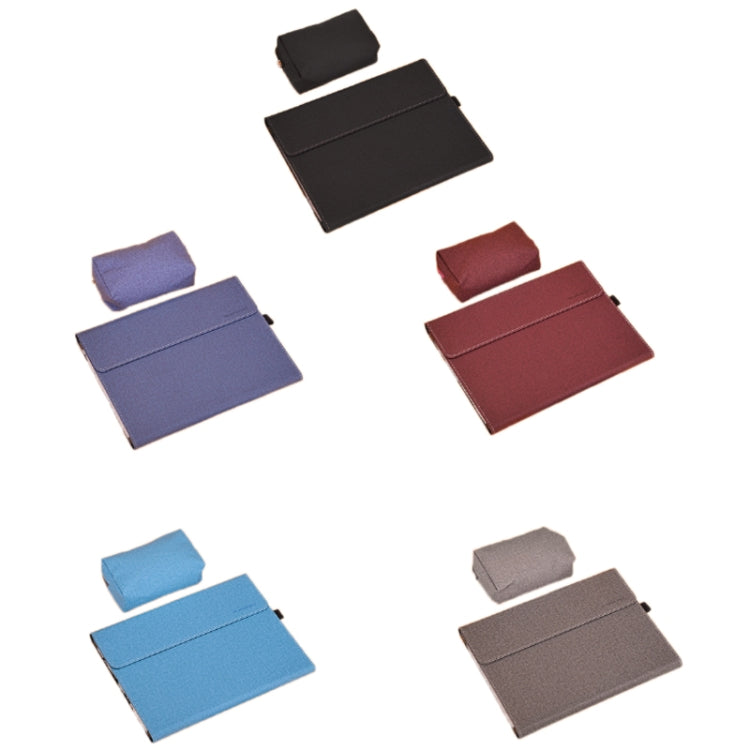 All-Inclusive Drop Case For Microsoft Surface Pro 8, Color: TPU Soft Shell Dark Blue With Power Pack - Others by buy2fix | Online Shopping UK | buy2fix