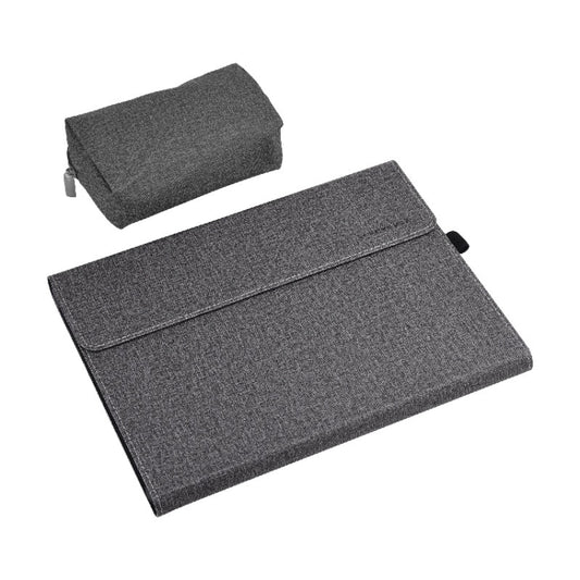 All-Inclusive Drop Case For Microsoft Surface Pro 8, Color: PC Hard Shell Light Gray With Power Pack - Others by buy2fix | Online Shopping UK | buy2fix