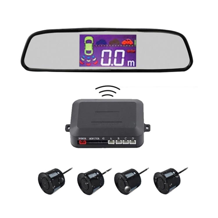 Wireless Radar with LED Display Automatic Alarm Reversing Assist(PZ314W) - Radar Detectors by buy2fix | Online Shopping UK | buy2fix