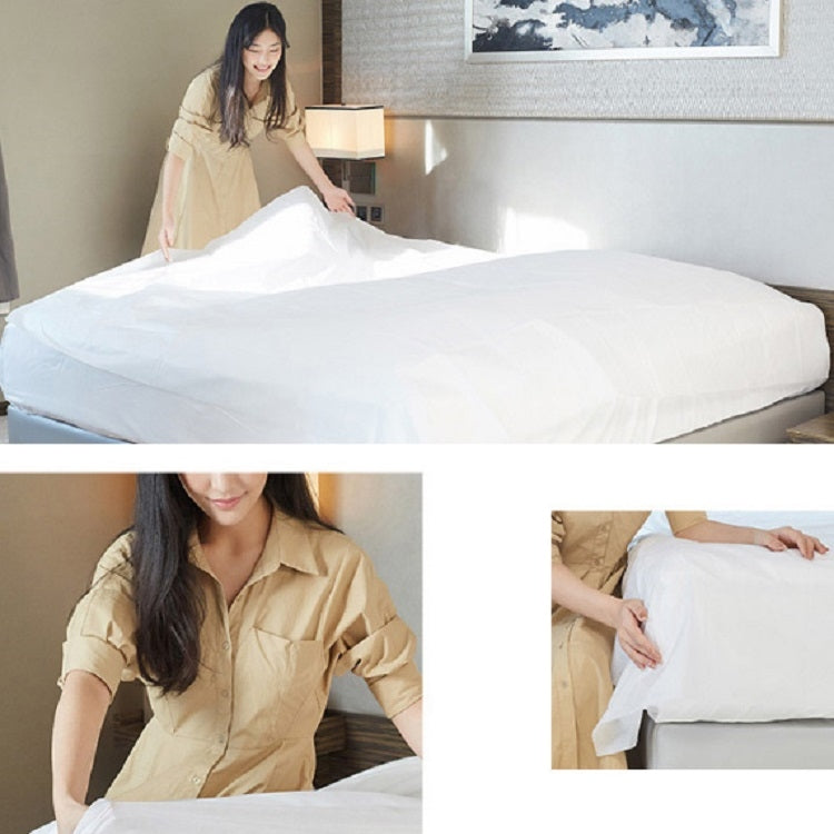 2 PCS Travel Hotel Supplies Disposable Anti-dirty Pillowcase Sheet Quilt Cover 3 In 1 For 1 Person - Bedding by buy2fix | Online Shopping UK | buy2fix