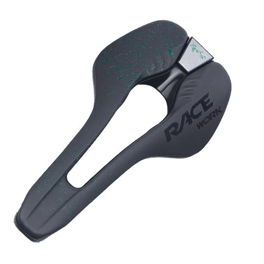 RACEOWRK RK068 Mountainbike-Mikrofaser-Leder-Sitzkissen (Grün)