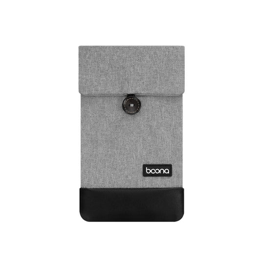 Baona Waterproof Data Cable Protective Bag, Spec: Large (Gray)