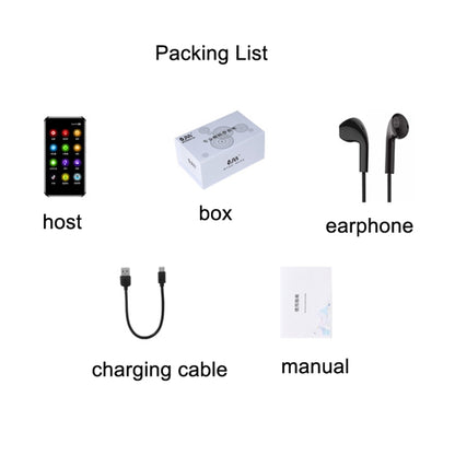 WIFI Game E-Book Touch Screen Bluetooth Mini Tablet MP3/MP4/MP5, TF Capacity: 128GB(1G DDR+8G Flash) - MP4 Player by buy2fix | Online Shopping UK | buy2fix