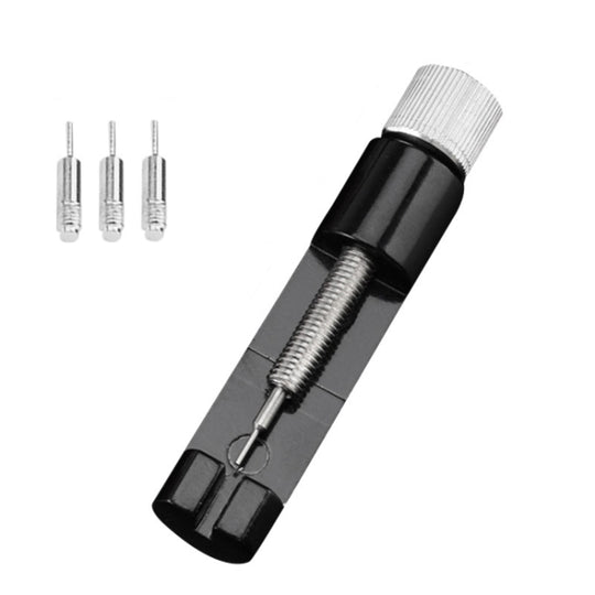 Adjustable Watch Strip Removal Metal Strap Bracelet Link Pin Repair Tool(Black)