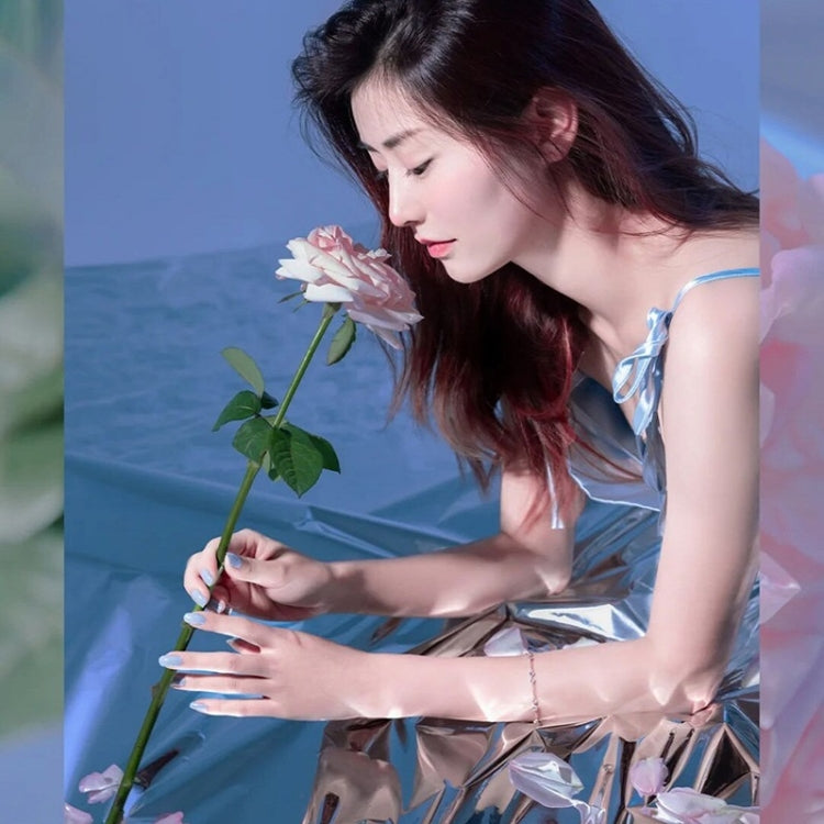 Photo Background Paper Wrinkled Reflective Tin Foil Paper, Specification: Reflective Paper 1x5m by buy2fix