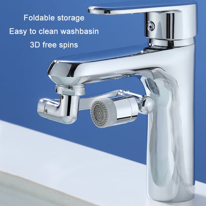 Faucet Robot Arm Universal Extender 1080 Degree Lifting Aerator, Specification: All Copper Double Outlet - Faucets & Accessories by buy2fix | Online Shopping UK | buy2fix