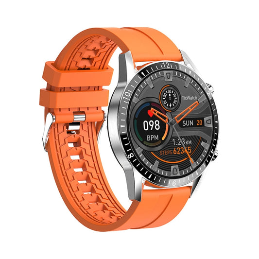 I9 1.5 Inch Heart Rate/Blood Pressure/Blood Oxygen Monitoring Watch, Color: Orange by buy2fix
