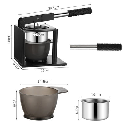 Household Manual Squeeze Fruit And Vegetable Juicer(Black) by buy2fix