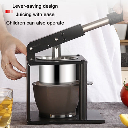 Household Manual Squeeze Fruit And Vegetable Juicer(Black) by buy2fix