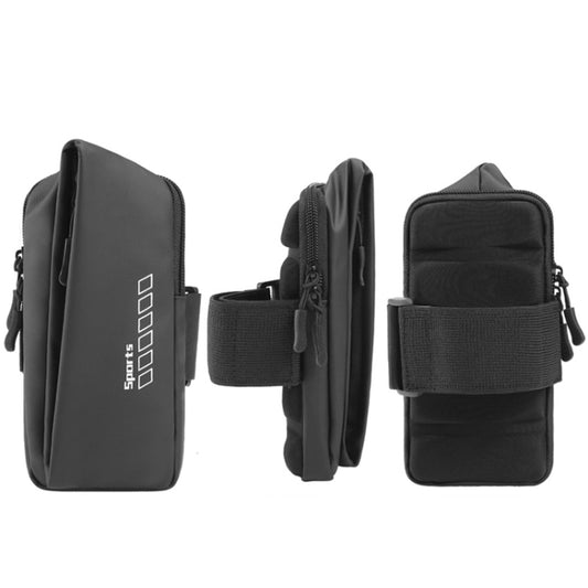 x3026 Running Waterproof Mobile Phone Arm Bag Outdoor Cycling Mobile Phone Bag(Black) - 5.5~6.5 inch by buy2fix | Online Shopping UK | buy2fix