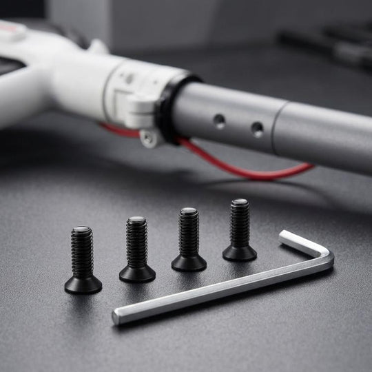4 Packs Scooter Forehead Pole Connection Fixing Screw For Xiaomi Mijia M365/PRO(Black)